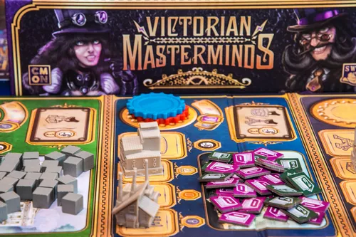 Victorian Masterminds material closeup